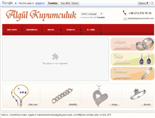 Tablet Screenshot of algulkuyumculuk.com